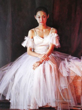 Ballerina Guan Zeju11 Chinese Oil Paintings